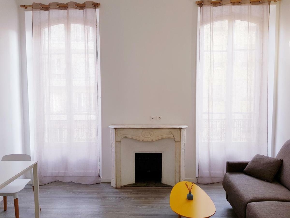 Cosy Central Studio Nice Rossini Large Balcony Exterior foto